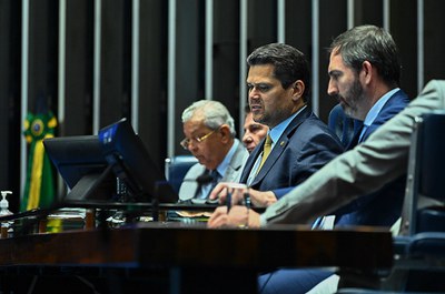 Mesa:
senador Jayme Campos (União-MT);
senador Vanderlan Cardoso (PSD-GO); 
presidente do Senado Federal, senador Davi Alcolumbre (União-AP); 
secretário-geral da Mesa do Senado Federal, Danilo Augusto Barboza de Aguiar;
3º suplente da Mesa do Senado Federal, senador Styvenson Valentim (PSDB-RN). 